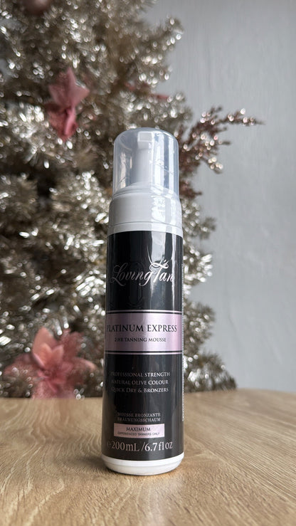 Loving Tan 2 HR Express Mousse 200 ML, PLATINUM