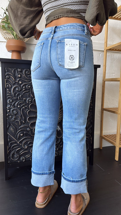 Klay Mid Rise Denim, Risen Medium
