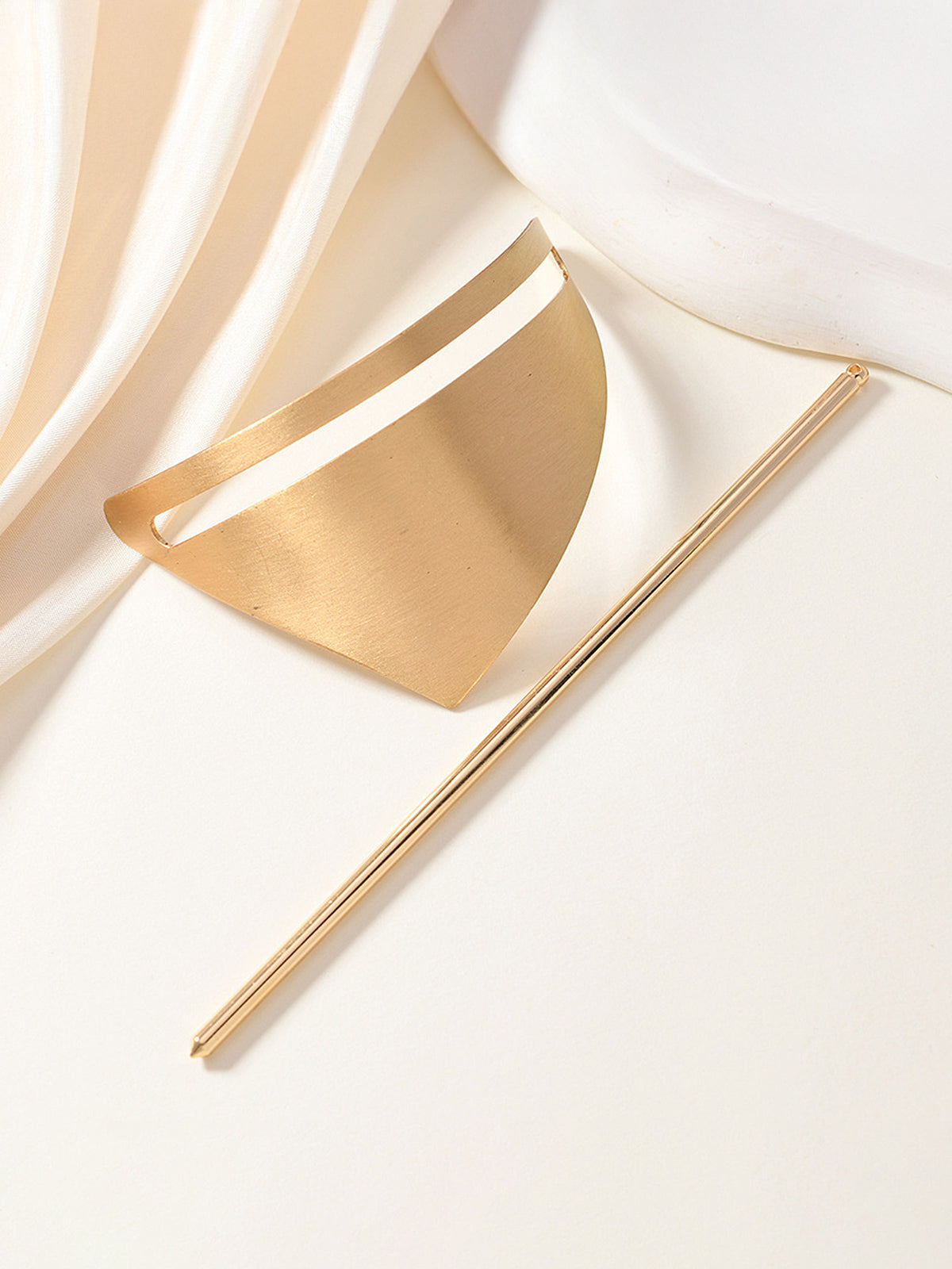 Modern Minimalist Metal Hair Stick