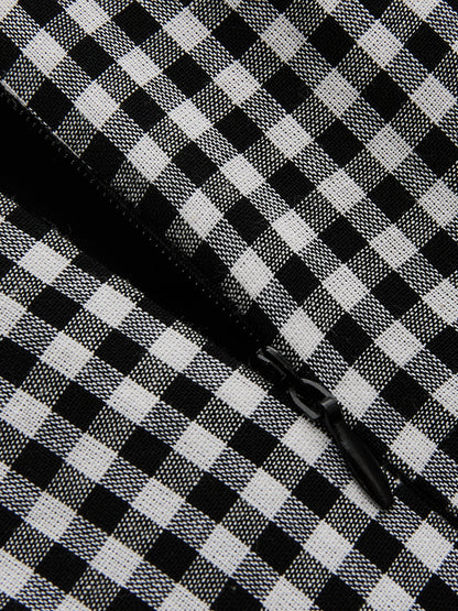 Gingham Cotton Cami Maxi Dress