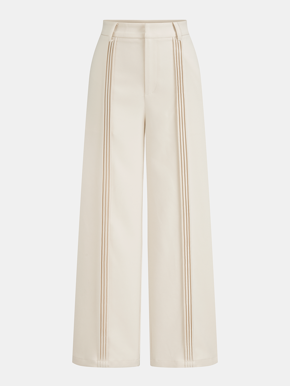 Belted Cami Top & Pleated Wide Leg Pants Set