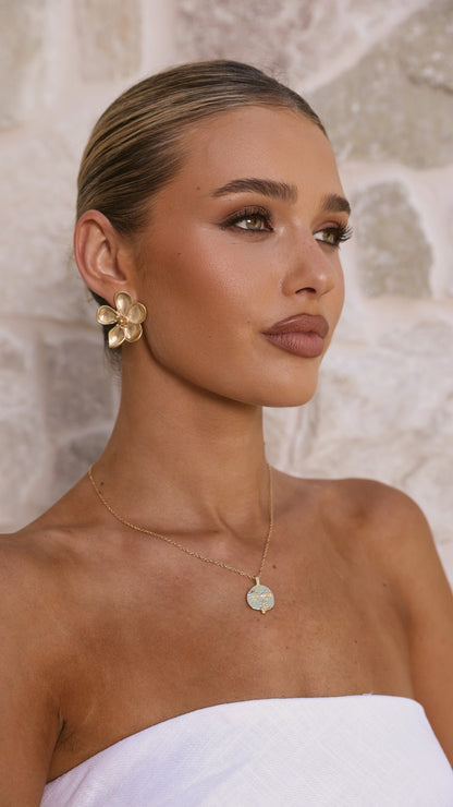 Mare Earrings - Gold