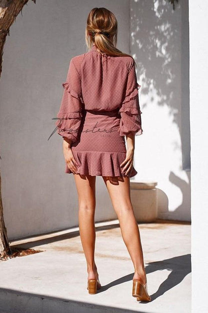 Piper Dress - Mauve